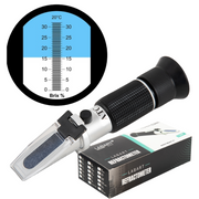 LABART Copper Refractometers with ATC, Brix 0-32% for Sugar LRB-32